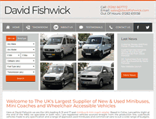 Tablet Screenshot of davidfishwick.com